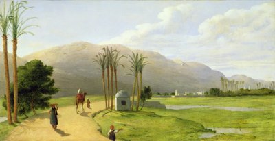 1873年尼罗河上的阿斯尤特 作者 约翰·罗杰斯·赫伯特
