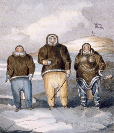 Kawalua，Tiagashu和Adlurak，1835 作者 约翰·罗斯