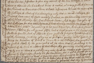 1691年，圣安德鲁斯的学生约翰·罗（John Row）写给他叔叔的一封信 作者 约翰·罗