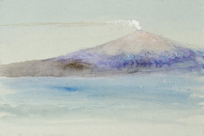 来自陶尔米纳的埃特纳火山 作者 约翰·拉斯金