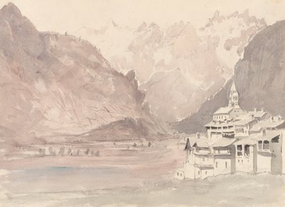 瑞士山景 作者 约翰·拉斯金