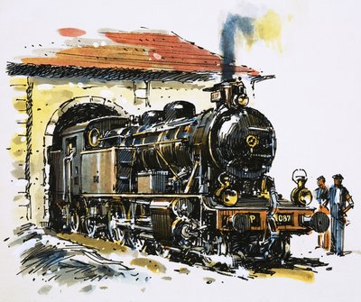 速度与力量的世界1929 年制造的洪舍尔 2-6-4 型坦克机车 作者 约翰·S·史密斯