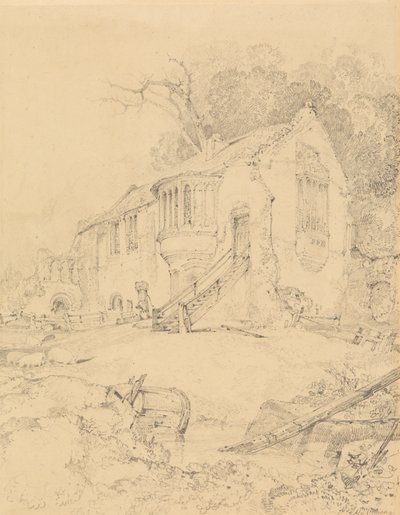 阿卡城堡修道院，诺福克 作者 约翰·塞尔·科特曼