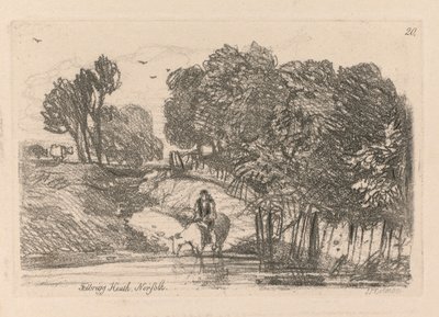 研究是免费的板20，Felbrigg健康，诺福克，1838。 作者 约翰·塞尔·科特曼