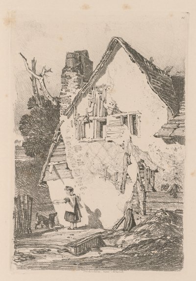 研究是免费的板40，Lakenham，诺维奇，1838附近。 作者 约翰·塞尔·科特曼