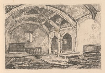 研究是免费的板42，卡佩尔Carrig，vonshire，1838。 作者 约翰·塞尔·科特曼