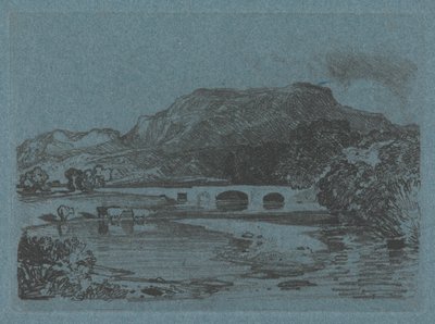 Tan-y-Bwlch, 梅里恩斯郡, 北威尔士 作者 约翰·塞尔·科特曼