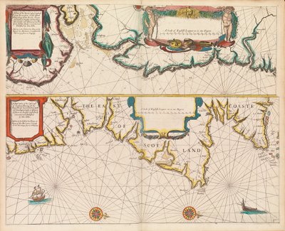 英国领航员的第一本书：描述北方航行，约 1671 年（纸张） 作者 约翰·塞勒
