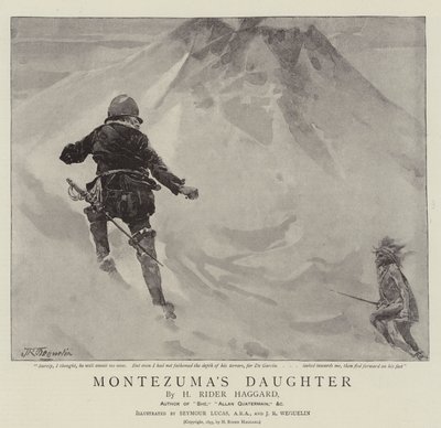 蒙特祖玛的女儿 作者 John Seymour Lucas