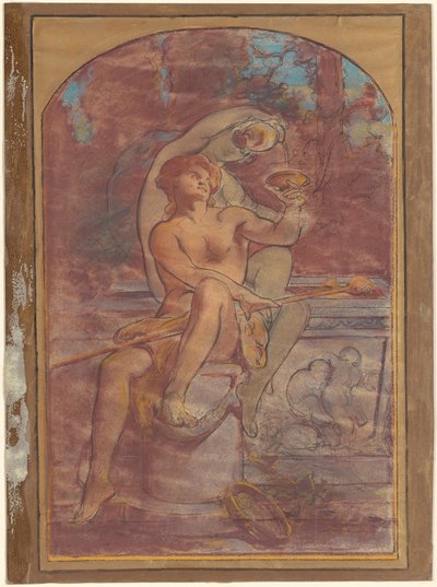 Bacchus, 1874-1880. 作者 约翰·辛格·萨金特