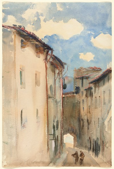 西班牙Camprodon，约1892年。 作者 约翰·辛格·萨金特