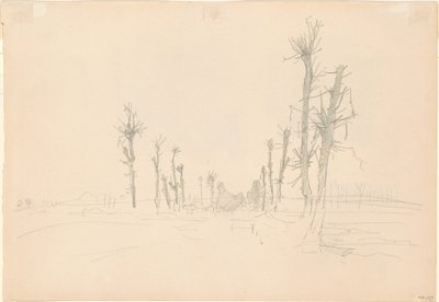 被破坏的风景[背面] 作者 约翰·辛格·萨金特
