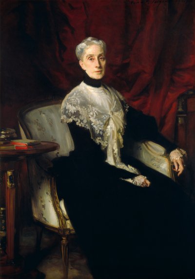 艾伦-皮博迪-恩迪科特（Ellen Peabody Endicott）威廉-克朗宁斯盾-恩迪科特夫人，1901年。 作者 约翰·辛格·萨金特