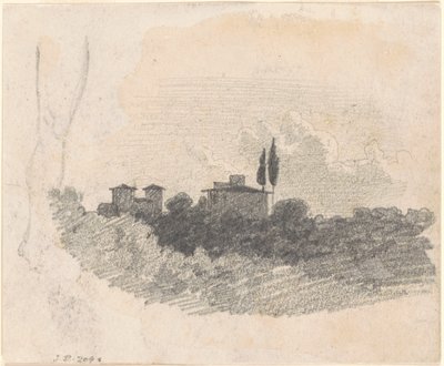 意大利别墅[直页]，1870-1872。 作者 约翰·辛格·萨金特