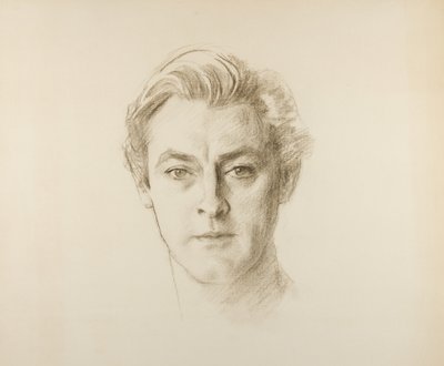 John Barrymore，1923年（纸上蜡笔） 作者 约翰·辛格·萨金特