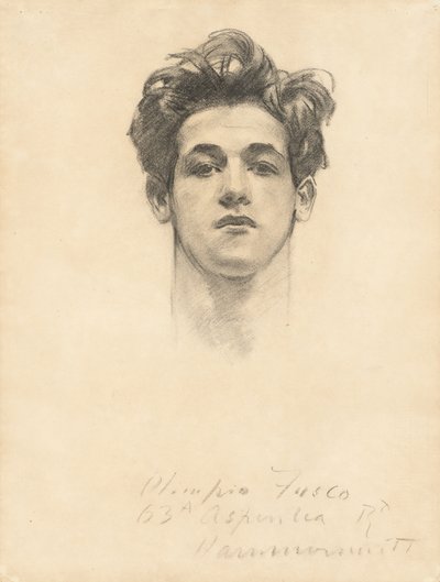 奥林匹奥-弗斯科，约1900-1910。 作者 约翰·辛格·萨金特