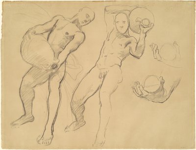为《风》杂志所作的诺图斯研究，1922-1925。 作者 约翰·辛格·萨金特