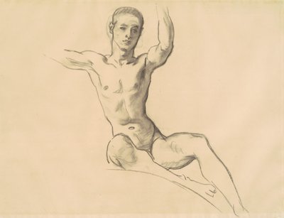 音乐之上的人物研究，1919-1920。 作者 约翰·辛格·萨金特