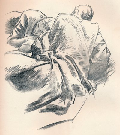 布艺研究，c1916 作者 约翰·辛格·萨金特