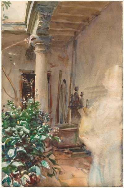 The Patio 作者 约翰·辛格·萨金特