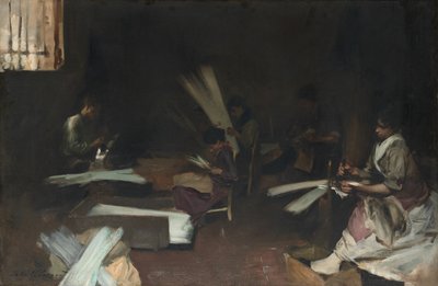 威尼斯玻璃工人，188082。 作者 约翰·辛格·萨金特