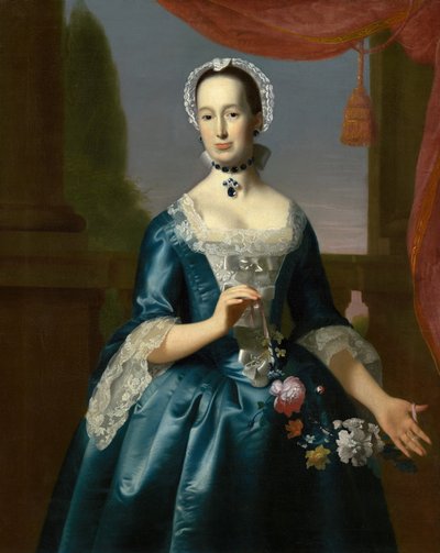 安妮-费尔柴尔-鲍勒 梅特卡夫-鲍勒夫人，约1763年。 作者 约翰·辛格尔顿·科普利