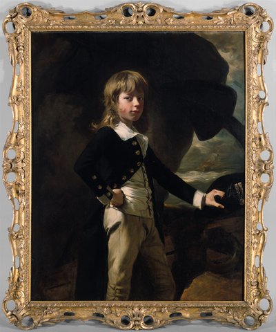 Midshipman Augustus Brine，1782年 作者 约翰·辛格尔顿·科普利