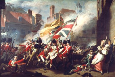 皮尔逊少校之死，1781年1月6日， 作者 John Singleton Copley
