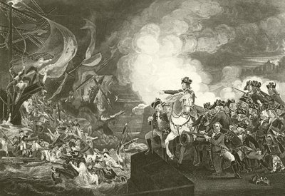 对直布罗陀的围困 作者 John Singleton Copley