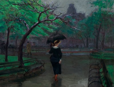 纽约春雨 作者 约翰·弗伦奇·斯隆