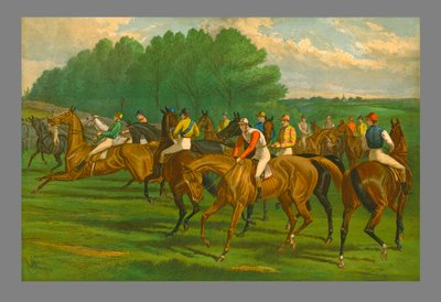 错误的开始-1883年的德比（Derby）。 作者 约翰·斯特吉斯