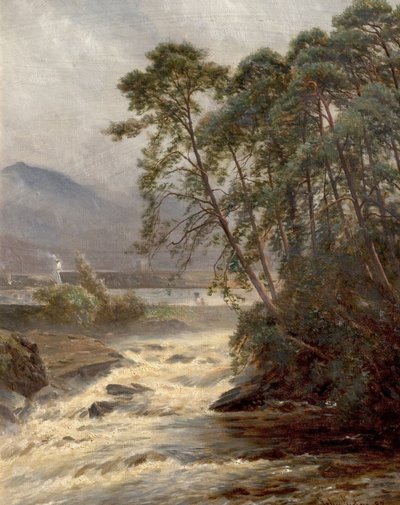 在Dockart，Killin，Perthshire，苏格兰，1887年 作者 约翰·苏提斯