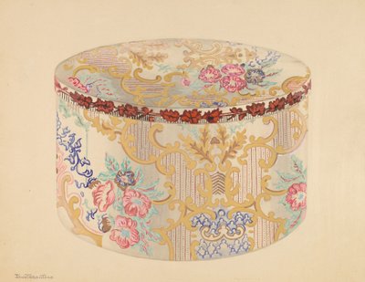 带子箱，约1937年。 作者 约翰·塔伦蒂诺