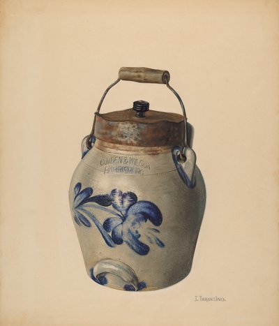 Batter Jug，约1938年。 作者 约翰·塔伦蒂诺