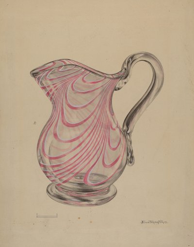 奶油壶，约1936年。 作者 约翰·塔伦蒂诺