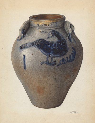 克罗克，约1937年。 作者 约翰·塔伦蒂诺