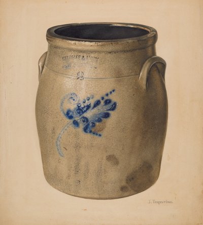 克罗克，约1938年。 作者 约翰·塔伦蒂诺