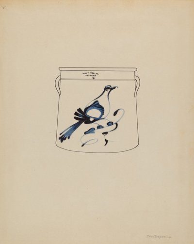 克罗克，约1940年。 作者 约翰·塔伦蒂诺