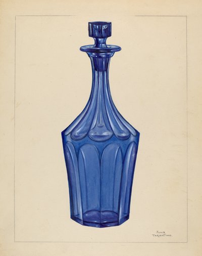 Decanter，约1936年。 作者 约翰·塔伦蒂诺