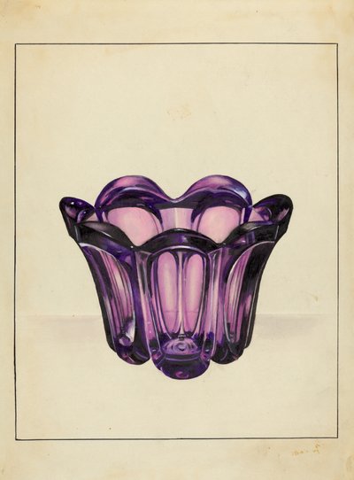 手指碗，1935-1942。 作者 约翰·塔伦蒂诺