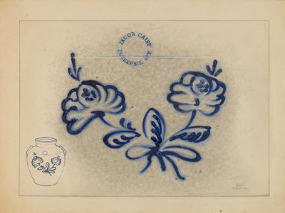 罐子，约1938年。 作者 约翰·塔伦蒂诺