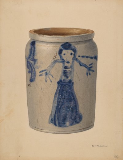 罐子，约1941年。 作者 约翰·塔伦蒂诺
