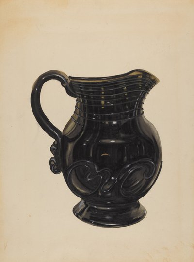 投壶，约1936年。 作者 约翰·塔伦蒂诺