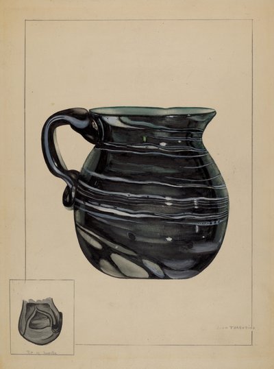 投壶，约1936年。 作者 约翰·塔伦蒂诺