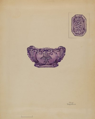 盐窖，约1936年。 作者 约翰·塔伦蒂诺