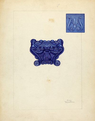 盐窖，约1940年。 作者 约翰·塔伦蒂诺