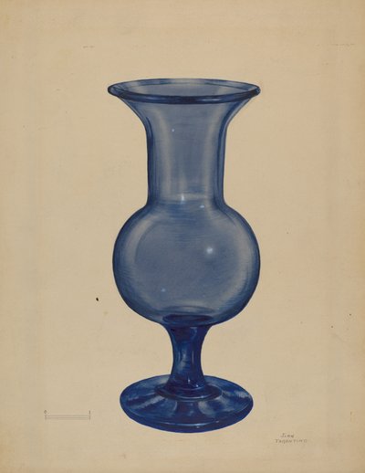 花瓶，约1936年。 作者 约翰·塔伦蒂诺