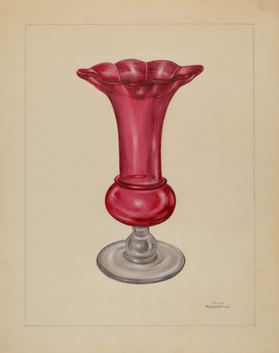 花瓶，约1936年。 作者 约翰·塔伦蒂诺