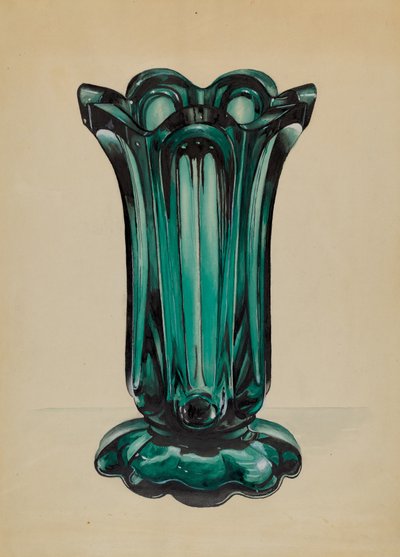 花瓶，约1937年。 作者 约翰·塔伦蒂诺