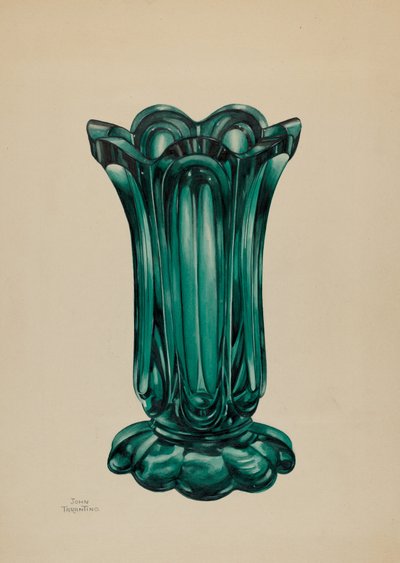 花瓶，约1937年。 作者 约翰·塔伦蒂诺